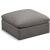 Plush Velvet Standard Comfort Modular Ottoman