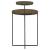 Yael Round Wood Accent Table
