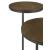 Yael Round Wood Accent Table