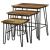Nayeli 3-piece Nesting Table with Hairpin Legs
