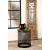 Aurora Round Accent Table with Drum Base