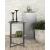Axel Round Accent Table with Open Shelf