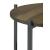 Axel Round Accent Table with Open Shelf