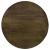 Yaritza Round Wood Accent Table with Triangle Wire Base