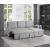 Brandolyn Polyester Fabric Reversible Sectional w/Pull-out Bed & Hidden Storage