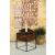 Ondrej Square Wood Accent Table with Removable Top Tray