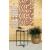 Latifa Round Accent Table with Marble Top