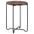Latifa Round Accent Table with Marble Top