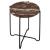 Latifa Round Accent Table with Marble Top