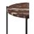 Latifa Round Accent Table with Marble Top