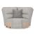 Acklen Place 6-Piece U-Shaped Polyester Power Reclining Sectional w/RAF Chaise