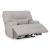 Acklen Place Polyester Wide Seat Power Recliner w/Adjustable Headrest