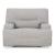 Acklen Place Polyester Wide Seat Power Recliner w/Adjustable Headrest