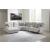 Acklen Place 6-Piece U-Shaped Polyester Power Reclining Sectional w/LAF Chaise