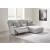 Acklen Place 3-Piece Polyester Power Reclining Sectional Sofa w/RAF Chaise & Console