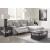 Acklen Place 3-Piece Polyester Power Reclining Sectional Sofa w/RAF Chaise & Console