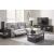 Acklen Place 3-Piece Polyester Power Reclining Sectional Sofa w/RAF Chaise & Console