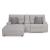 Acklen Place 3-Piece Polyester Power Reclining Sectional Sofa w/LAF Chaise & Console