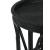 Antonio Round Rattan Tray Top Accent Table