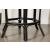 Antonio Round Rattan Tray Top Accent Table