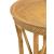 Antonio Round Rattan Tray Top Accent Table