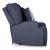 Acklen Place 3-Piece Polyester Power Reclining Sectional Sofa w/RAF Chaise & Console