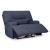 Acklen Place Polyester Wide Seat Power Recliner w/Adjustable Headrest