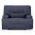 Acklen Place Polyester Wide Seat Power Recliner w/Adjustable Headrest