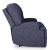 Acklen Place Polyester Wide Seat Power Recliner w/Adjustable Headrest