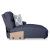 Acklen Place 3-Piece Polyester Power Reclining Sectional Sofa w/RAF Chaise & Console