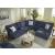 Acklen Place 6-Piece U-Shaped Polyester Power Reclining Sectional w/RAF Chaise