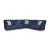 Acklen Place 6-Piece L-Shaped Polyester Power Reclining Sectional w/Console