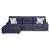 Acklen Place 3-Piece Polyester Power Reclining Sectional Sofa w/LAF Chaise