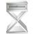 Hazel 1-drawer Mirrored Accent Table