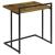 Dani Rectangular Snack Table with Metal Base