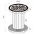 Dorielle Crystal Inlay Round Top Mirrored Accent Table