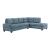 Dunstan Fabric Reversible Sectional with Chaise