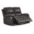 Dawson Faux Leather Double Reclining Loveseat