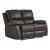 Dawson Faux Leather Double Reclining Loveseat