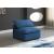 Plush Velvet Standard Comfort Modular Armless Chair