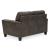 Navi Faux Leather Loveseat