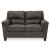 Navi Faux Leather Loveseat