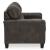 Navi Faux Leather Loveseat