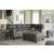 Navi 2-Piece Faux Leather L-Shaped Sectional Sofa w/Right Arm Chaise Facing