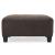 Navi Faux Leather Oversized Accent Ottoman
