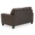 Navi Faux Leather Loveseat