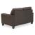Navi Faux Leather Loveseat
