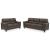 Navi Faux Leather Living Room Set