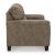 Navi Faux Leather Loveseat