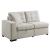 Logansport Fabric 2-Piece Sectional with Pull-out Ottoman